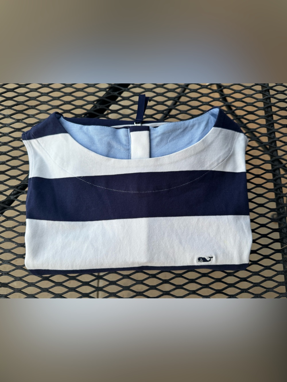 vineyard vines for Target Women's Striped Sleeveless Crewneck Knit Dress Large - Picture 10 of 10